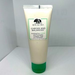 NWT Origins CHECKS AND BALANCES Polishing Face Scrub